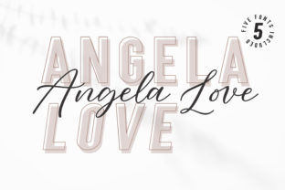 Angela Love Duo: A Versatile Typeface for Modern Branding