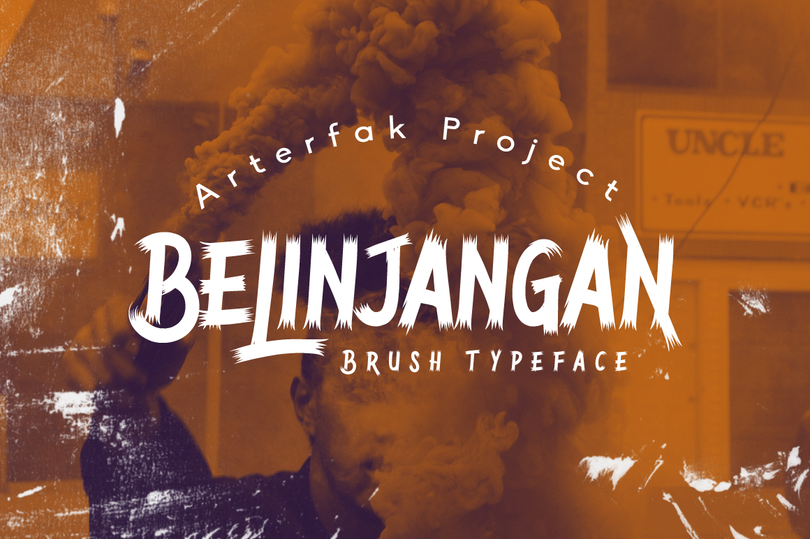 Belinjangan: A Brush Font for Digital Impact