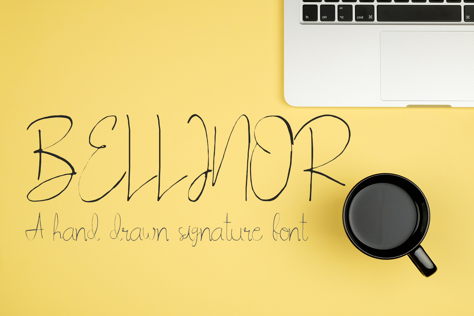 Bellinor: A Hand-Drawn Font for Editorial Design