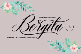Bergita: A Modern Handwritten Font for Brand Identity