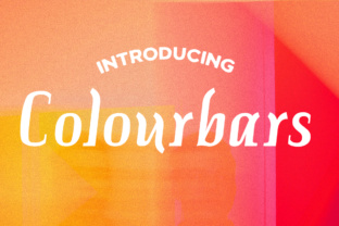 Colourbars: A Classic Serif Font for Digital Layouts