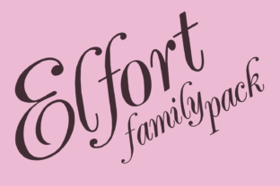 Elfort: A Vintage Script Font for Modern Web Design