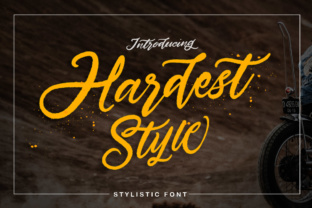 Hardest Style: A Script Font for Editorial Grace