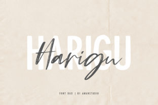 Harigu Duo: A Premium Font for Polished Branding