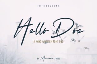 Hello Doe: A Stylish Script Font for Editors