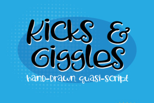 Kicks and Giggles: A Playful Web Font for Digital Brands