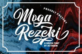 Moga Rezeki Duo: A Playful Script Font for Bold Campaigns