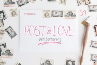 Post Love: A Handwritten Font for Authentic Branding