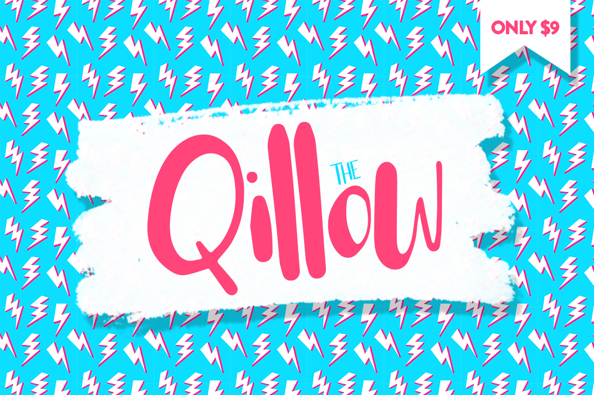 Qillow Script: A Playful Display Font for Web Design