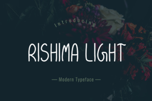Rishima Light: A Handwritten Font for Modern Marketers