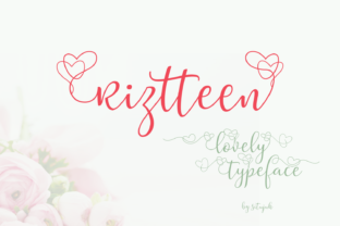 Riztteen Font Review: Elevating Campaign Visuals