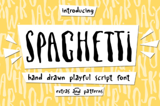 Spaghetti Font: A Playful Typeface for Brand Identity