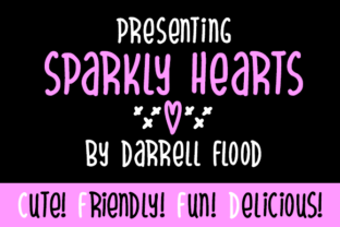Sparkly Hearts Font: A Playful Typeface for Branding