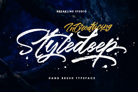 Styledeep: A Handwritten Brush Font for Modern Branding