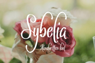 Sybelia Font: A Delicate Script for Crafters