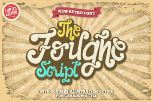 The Foughe Script: A Vintage Typeface for Bold Branding