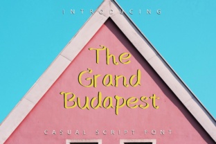 The Grand Budapest: A Playful Script Font for Web Design